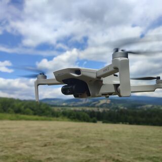 Letecké záběry z dronu